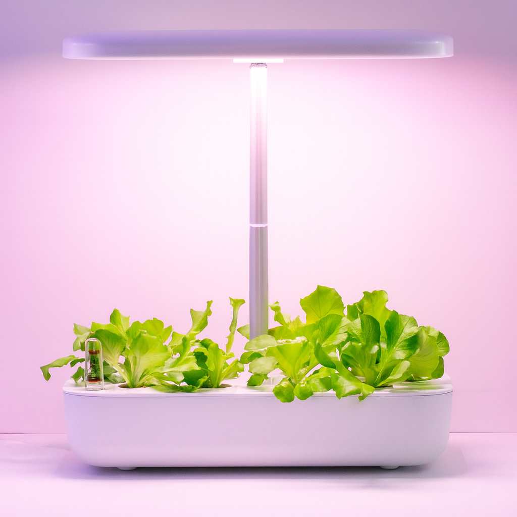 Indoor Oasis: Smart Hydroponic Garden with LED Grow Light – Effortless Home Planting & Fresh Herbs Year-Round