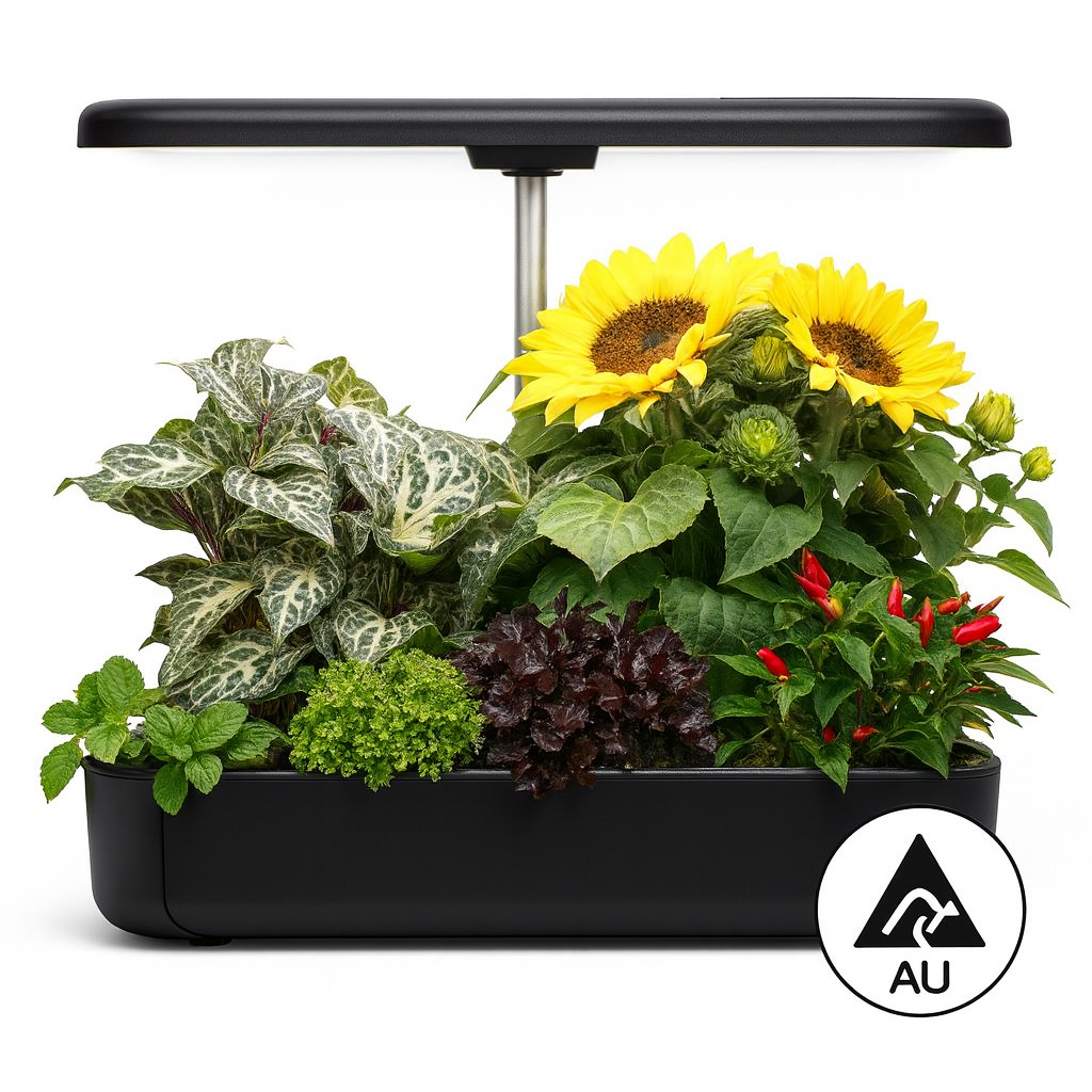 Indoor Oasis: Smart Hydroponic Garden with LED Grow Light – Effortless Home Planting & Fresh Herbs Year-Round