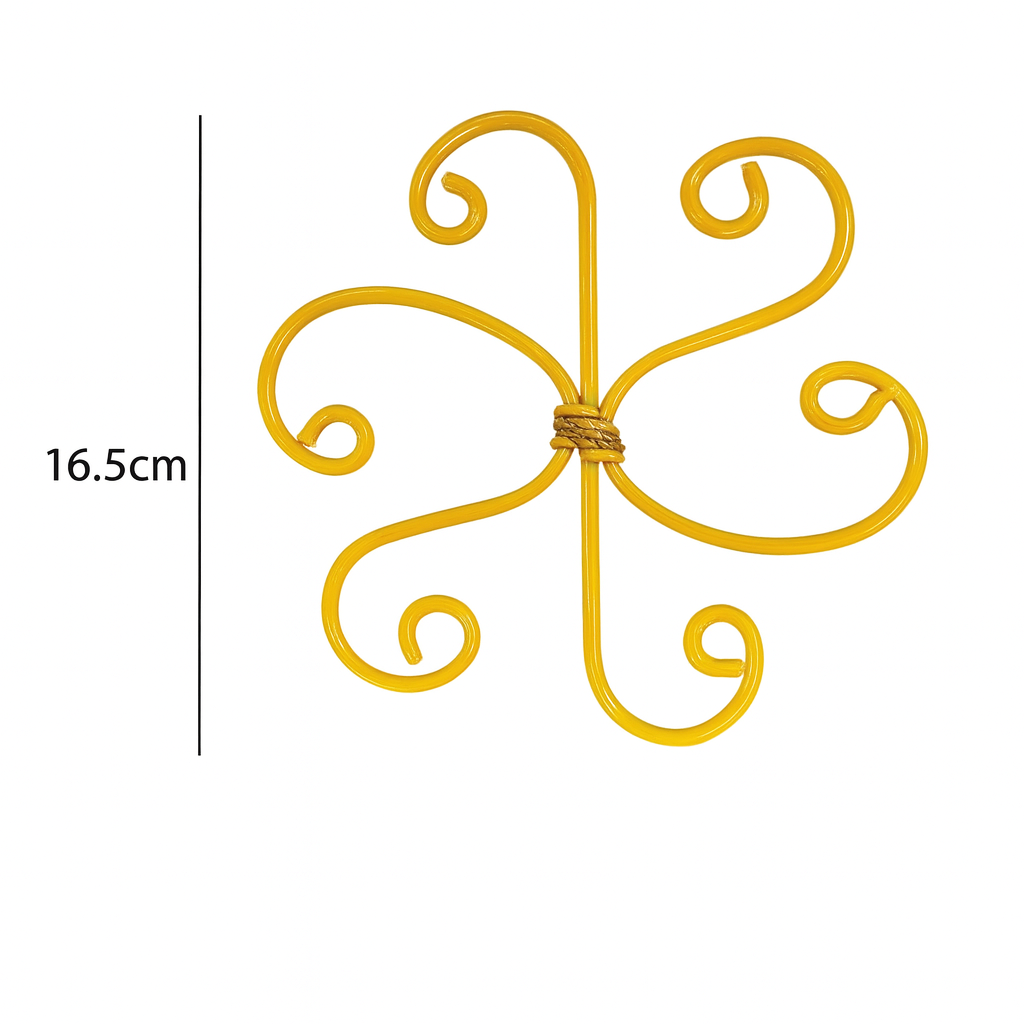 Metal Plant Support Stake – Decorative Stem Support for Potted Plants