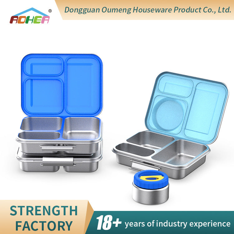 304 Stainless Steel Compartment Lunch Box