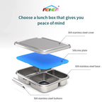 304 Stainless Steel Compartment Lunch Box