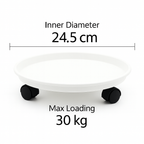 Care & Move: Rolling Plant Tray – Gentle Support for Beloved Plants