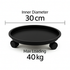 Care & Move: Rolling Plant Tray – Gentle Support for Beloved Plants
