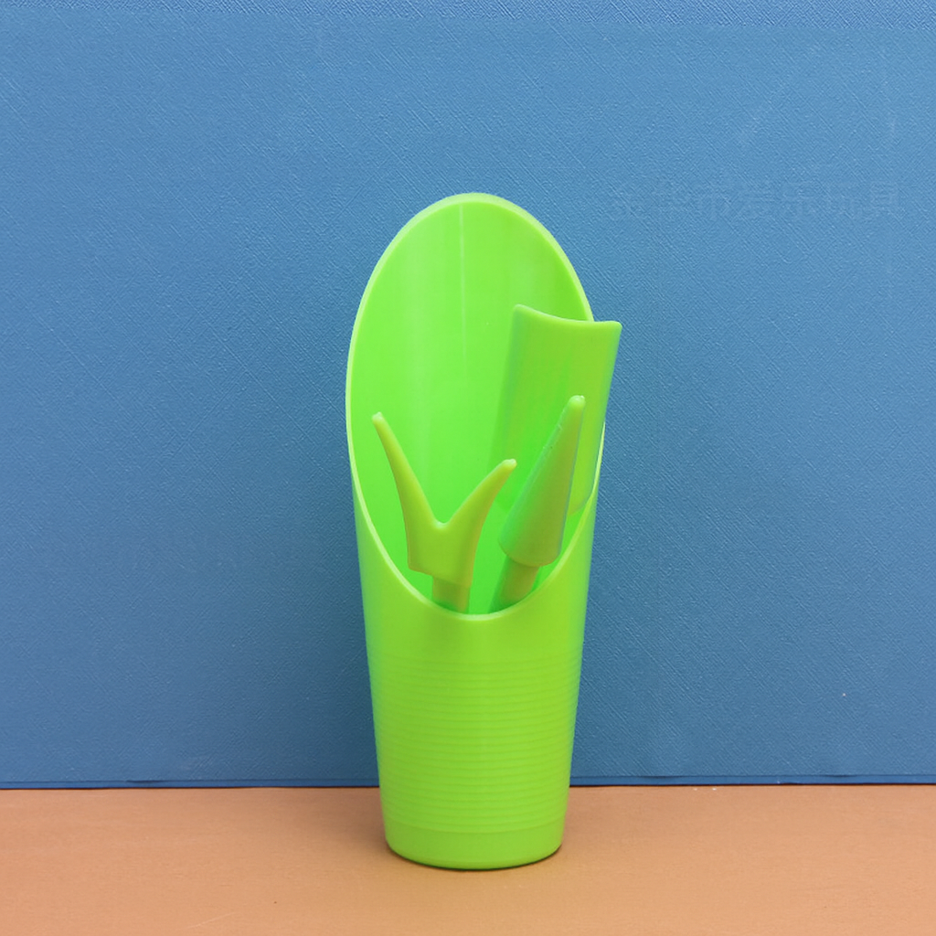 4-Piece Succulent Gardening Tools Set – Gift for Plant Lovers (Bucket, Mini Scoop, Dibber & Seedling Lifter)