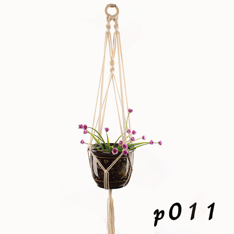 Handwoven Macrame Plant Hanger — A Beautiful Home for the Plants You Nurture