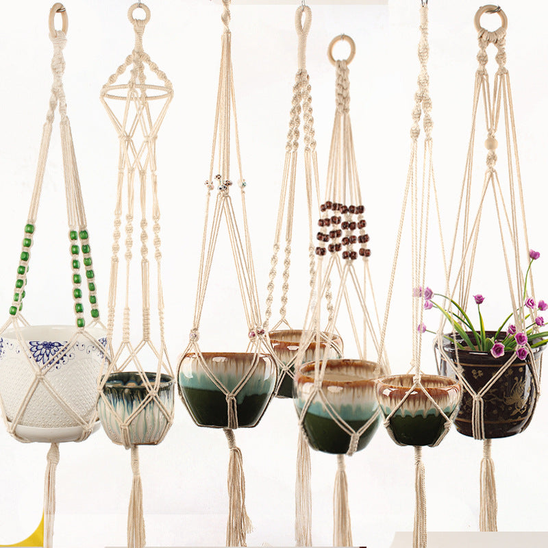Handwoven Macrame Plant Hanger — A Beautiful Home for the Plants You Nurture