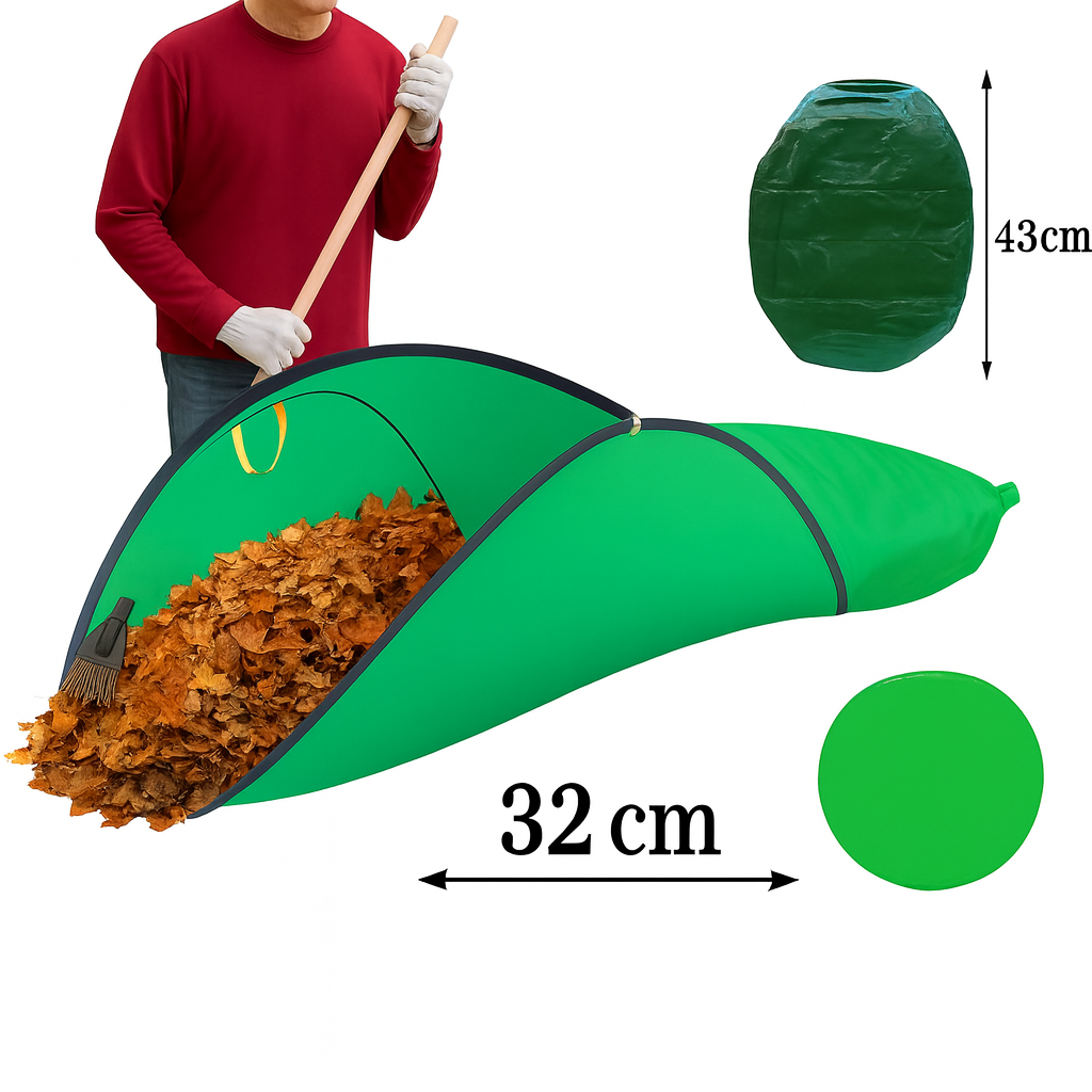 A Little Ritual for a Tidy Garden — Premium Pop‑Up Leaf Collector Bag (Foldable & Reusable)